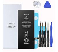 Remplacement de Batterie pour iphone. Le kit de Batterie pour iPhone Comprend Un Autocollant étanche, des Autocollants de Batterie, des Outils magnétiques. (iPhone 4S)