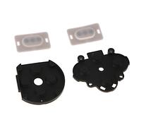 Remplacement de bouton adhésif de protection conductrice en caoutchouc pour Sony PSP 1000 Gamepad