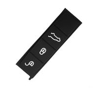 Remplacement de bouton de clé en polyuréthane pour Porsche pour Panamera 2017 2020, Cayenne 2018 2020, 911 et Taycan 2019 2020, compatible avec coque OEM (B)