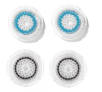 Remplacement De Brosse Faciale Et De Nettoyant Facial 4 Pièces Séries Pour Tête De Brosse