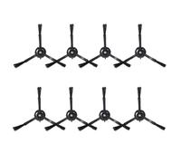 Remplacement De Brosse Latérale, Compatible For Xiaomi, 1S, Compatible For Roborock, S5 S6 S5MAX S50 S60 S7 Max S8 Pro Ultra E4 E5 Q5 Pro Q8 Max T8, Accessoires For Aspirateur(8pcs black)