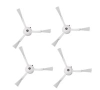 Remplacement De Brosse Latérale, Compatible For Xiaomi, 1S, Compatible For Roborock, S5 S6 S5MAX S50 S60 S7 Max S8 Pro Ultra E4 E5 Q5 Pro Q8 Max T8, Accessoires For Aspirateur(4pcs white)