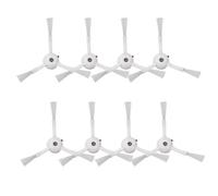 Remplacement De Brosse Latérale, Compatible For Xiaomi, 1S, Compatible For Roborock, S5 S6 S5MAX S50 S60 S7 Max S8 Pro Ultra E4 E5 Q5 Pro Q8 Max T8, Accessoires For Aspirateur(8pcs white)