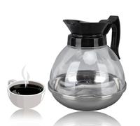 Remplacement de Cafetière de 1,2 QT, Cafetière Universelle avec Poignée Confortable et Bec Verseur Bien ajusté, Compatible avec Divers Poêles de Machines à café