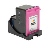 Remplacement de Cartouche d'encre, matériau ABS de Cartouche d'imprimante largement utilisé, Remplacement Parfait, opération Simple pour 7858 7864 6220 6222 (H 303XLC Coloré)