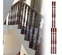 Remplacement de colonne rampe d'escalier décorative, balustres terrasse intérieurs 95 cm haut avec fixations montage(5 PCS)