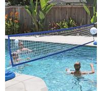 Remplacement de Filet de Volleyball Piscine Filet Volleyball Piscine Lourde 3x15ft pour piscines enracinées pour Jardin Jeux d'eau extérieur (A)