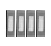 Remplacement de filtre Hepa 4 pièces, Compatible avec Ecovacs Deebot N10 / N10 Plus, accessoires for aspirateur Robot. partie