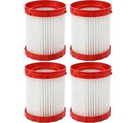 Remplacement De Filtre VF320H, Compatible For BOSCH, GAS18V-3 GAS18V-10L 18V 2,6 Gallons For Aspirateur Sec Et Humide, Accessoire De Pièce De Rechange Lavable(4pcs)