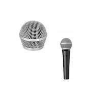 Remplacement de Grille de Microphone pour Shure SM58 PG58 BETA58A BETA87A, Couverture en Maille pour Microphone Grille en Maille (pour PG58)