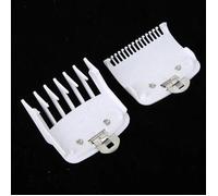 Remplacement De Guide De Peigne De Positionnement De Coupe De Cheveux De Limite De 2pcs Pour Tondeuse À Cheveux Wahl Blanche -Jia
