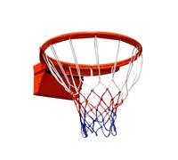 Remplacement de jante de basket-ball robuste - Anneau de montage mural avec filet résistant aux intempéries, utilisation en intérieur/extérieur, design Pro Performance pour un jeu supérieur
