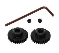Remplacement de l’engrenage du moteur à pignon métallique 25DP 1,0 M 8 mm, ensemble d’engrenages pour moteur de voiture RC avec options 29T et 30T, engrenages en acier allié au