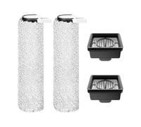 Remplacement De La Brosse À Rouleau, Compatible for Xiaomi,Truclean W20 | Accessoires for aspirateurs secs et humides comprenant 2 brosses et filtres