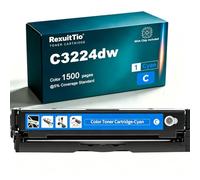 Remplacement de la Cartouche de Toner C3224dw à Haut rendement pour C320010 C320020 C320030 C320040, Compatible pour Lexmark C3224dw MC3224dwe MC3224adwe MC3224i Noir Cyan Magenta Jaune 4Pack