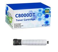 Remplacement de la Cartouche de Toner C8000DT Compatible pour Xerox 106R04053 106R04050 106R04051 106R04052 Travailler avec l'imprimante VersaLink C8000 VersaLink C8000W,Black-1 Pack