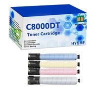 Remplacement de la Cartouche de Toner C8000DT Compatible pour Xerox 106R04053 106R04050 106R04051 106R04052 Travailler avec l'imprimante VersaLink C8000 VersaLink C8000W,4 Colors-1 Pack