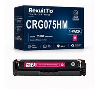 Remplacement de la Cartouche de Toner Compatible CRG075 à Haut rendement pour CRG075HK/C/M/Y avec la dernière Puce, Convient à l'imprimante Laser Canon Color imageCLASS LBP646Cdw LB647Cdw MF662CdW