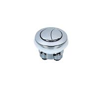 Remplacement de la chasse d'eau à bouton-poussoir de toilette, 1 pcs double bouton-poussoir universel chasse d'eau siège de toilette valve de réservoir d'eau, WC double 2 tiges salle de bain toilettes