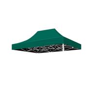 Remplacement De La Couverture du Gazebo, Bâche De Toit pour Pavillon De Jardin, Pare-Soleil, Résistante Aux UV, Imperméable, pour Jardin, Fêtes(Couverture Uniquement)(Green,3 * 4.5m)