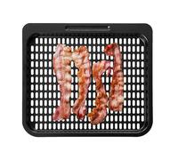 Remplacement de la de friteuse à air : plateau de grille amovible, grille en maille résistante à la chaleur, accessoire de panier de crise sans barre | Fit universel pour instantané