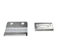 Remplacement de la lame de tondeuse électrique Wahl, 2 pièces, pour couper la barbe et les cheveux, argent