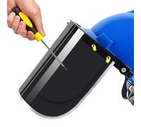 Remplacement De La Lentille Du Couvercle Du Casque - 15,75 X 7,87 Pouces, R | Lentille De Protection De Remplacement Pour Casque | Pour Les Soudeurs Amateurs, Les Passionnés De Mécanique Automobile