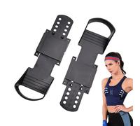 Remplacement de la pédale de rameur 1 Paire de pièces de rameur Conception de Texture antidérapante Pédales de Cyclisme d'exercice Prise Stable Accessoire d'entraînement Physique Support de r