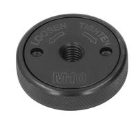 Remplacement de la Plaque de Pression pour Meuleuse D'angle, Filetage M10, écrou à Dégagement Rapide, Autobloquant, Alliage Haute Résistance, adapté aux Pièces de Coupe Diamantées