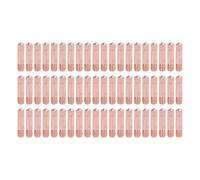 Remplacement de la pointe de l'électrode en cuivre longue durée durable transfert d'arc sécurisé pour le soudage mb15 mig torche 60pcs 0,8 mm