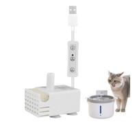 Remplacement De La Pompe De Fontaine Pour Chats, Pompe D'Aquarium De Circulation De L'eau Silencieuse À Économie D'énergie Pour Petits Jeux D'eau Et Fontaines Pour Animaux De Compagnie Unive