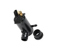 Remplacement de la pompe de lave-glace pour essuie-glace avant, 12 V | Boîtier en ABS noir, raccord port Match Design Assemblage