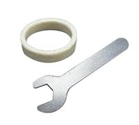Remplacement de la rondelle en feutre - Accessoires de joints ronds, pièces de réparation de broyeur à durables | Tampon d'étanchéité de la machine à café fiable, bague d'entretien des appare