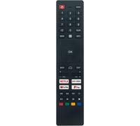 Remplacement De La Télécommande Compatible Avec Sharp Smart Tv Shw/Rmc/0137N 50Eq3Ea 55Eq3Ea 65Eq3Ea 75Eq3Ea 50Eq4Ea 55Eq4Ea 65Eq4Ea 75Eq4Ea 50Eq7Ea 55Eq7Ea 65Eq7Ea 75Eq7Ea 50Eq6Ea[REM5261356]