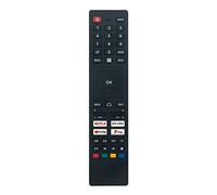 Remplacement de la télécommande Compatible avec Sharp Smart TV SHW/RMC/0137N 50EQ3EA 55EQ3EA 65EQ3EA 75EQ3EA 50EQ4EA 55EQ4EA 65EQ4EA 75EQ4EA 50EQ7EA 55EQ7EA 65EQ7EA 75EQ7EA 50EQ6EA 55EQ6EA 65EQ6EA