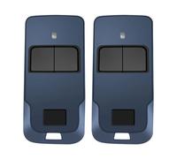 Remplacement de la télécommande Mitto 2, Télécommande porte garage 433.92 MHz 2 canaux, télécommande Compatible avec Mitto Cool C2, MITTO COOL C4, MITTO 4(Lot de 2)