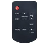 Remplacement de la télécommande N2QAYC000115 Convient pour Panasonic Home Theater Audio System SU-HTB498 SC-HTB488EB SC-HTB488EG SC-HTB494EG SC-HTB498EB SU-HTB488EB SU-HTB488EG SU-HTB494EG HTB498EB