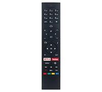 Remplacement de la télécommande RC43157 Convient pour Hitachi Android TV 32HAE2250 43HAE4251 and JVC 4K Ultra HD Android TV LT-55VA3035 LT-43VA3035 LT-50VA3035 and Orava TV Or Edenwood TV Remote