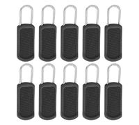 Remplacement de la tirette de fermeture éclair,Tirette de remplacement de la fermeture éclair, Languettes de détachables, Accessoires de traction de sac à dos, 10 pièces de rechange