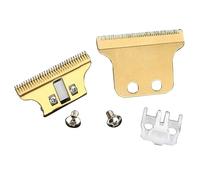 Remplacement de lame de rechange pour tondeuse à cheveux WAHL 8081, 2 trous, tête de coupe en céramique, or/argent