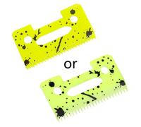 Remplacement de lame en céramique pour tondeuse WAHL 8148, 2 trous, tête de coupe en céramique, bleu/vert/rouge/jaune, M24 22