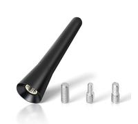 Remplacement de l'antenne aérienne de Mini-Voiture Universal Tuolnk, Antenne de Voiture AM/FM avec vis M4 M5 M6 2,6 Pouces (6,5 cm) pour SUV, camions