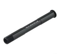 Remplacement de l'essieu traversant avant et arrière de vélo, compatible avec les vélos de 12 mm et 15 mm de diamètre, pas de filetage P1 5 et P1 75, construction en alliage d'aluminium (Φ12 x 180 x