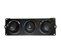 Remplacement de l'interrupteur de commande de chauffage, pour composants de moteur noirs, interrupteur de chauffage HVAC, en matériau ABS, Compatible avec