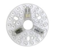 Remplacement de lumière LED de ventilateur de plafond 15 W 3CCT Dimmable Kit de modernisation avec fonction de mémoire Base en aluminium universelle Compatible avec la plupart des ventilateurs
