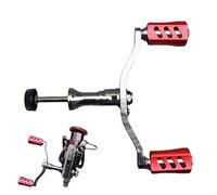 Remplacement de Manivelle de Moulinet,Bras Basculant Confortable À Poignée Creuse | Basculeur pour Moulinet De Traîne | pour La Pêche en Eau Douce, en Mer, Au Large, en Kayak Et pour Les Poissons