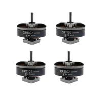 Remplacement de moteur sans balais, Compatible avec Drone cure-dents FPV RC Racing Quadcopter GR1102 10000KV 2S 4 trous, arbre de 1.5mm(4PC 10000KV)