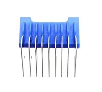 Remplacement De Peigne De Fixation De Tondeuse À Cheveux En Acier Inoxydable, Compatible For Wahl, Compatible For Moser, 1400 1853 1233 1234 1170 1230 1233-7100 Pièces De Rasoir(Blue-10MM)