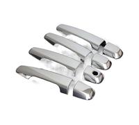 Remplacement de poignée de porte de voiture Pour L200 pour Triton 2015-2020 Pièces extérieures ABS Poignées de porte voiture Couvre accessoires(2)