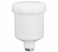 Remplacement de Récipient de Tasse en Plastique de 125ml pour les Pistolets de Pulvérisation à Alimentation par Gravité D'air avec des Pièces de Peinture à Filetage Femal de 15mm
